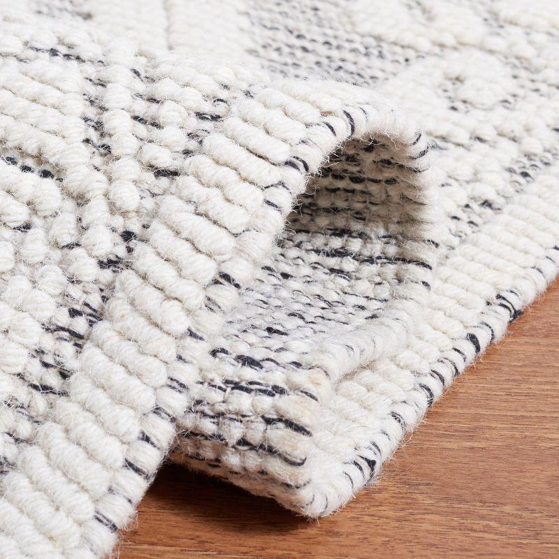 Vermont VRM306 Hand Woven Area Rug - Ivory/Grey - 5'x8' - Safavieh.