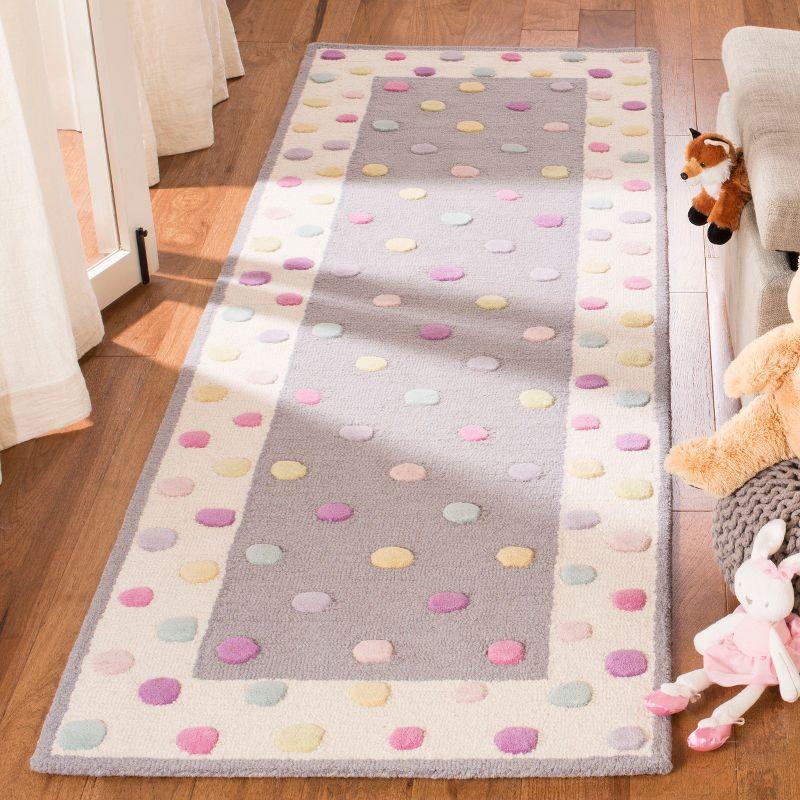 Safavieh Kids SFK101 Hand Tufted Area Rug  - Safavieh