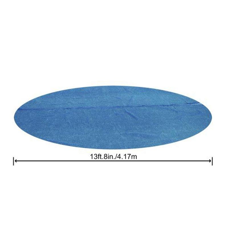 Bestway Bestway Flowclear 14 Feet Round Above Ground Pool Solar Pool Cover Only, Blue