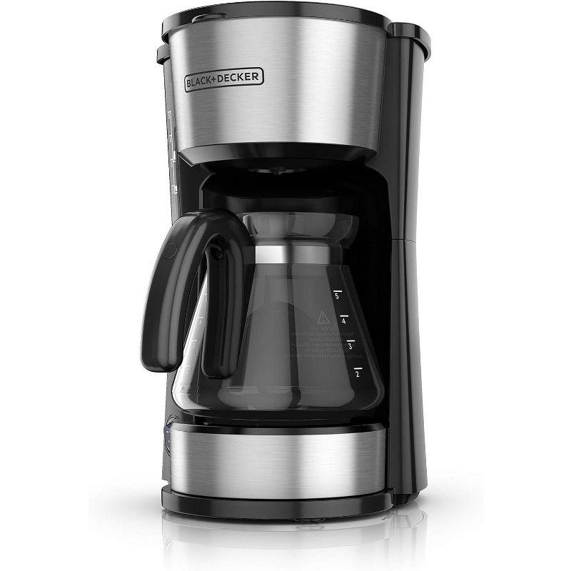 Black + Decker 5-Cup 4-in-1 Station Coffee Maker