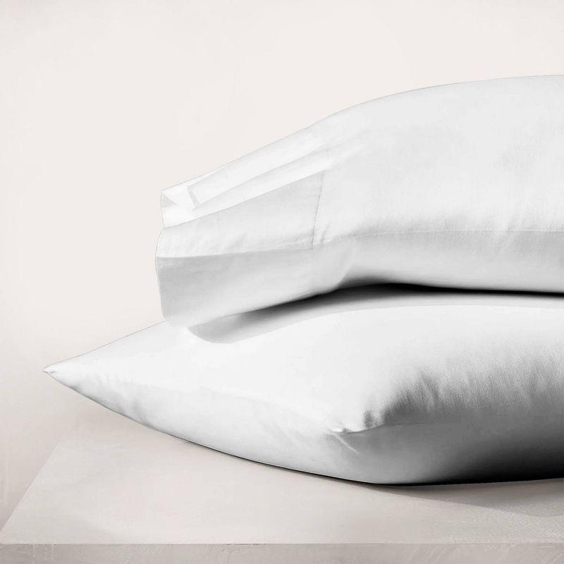 Organic Cotton Percale Pillowcase Set - Purity Home