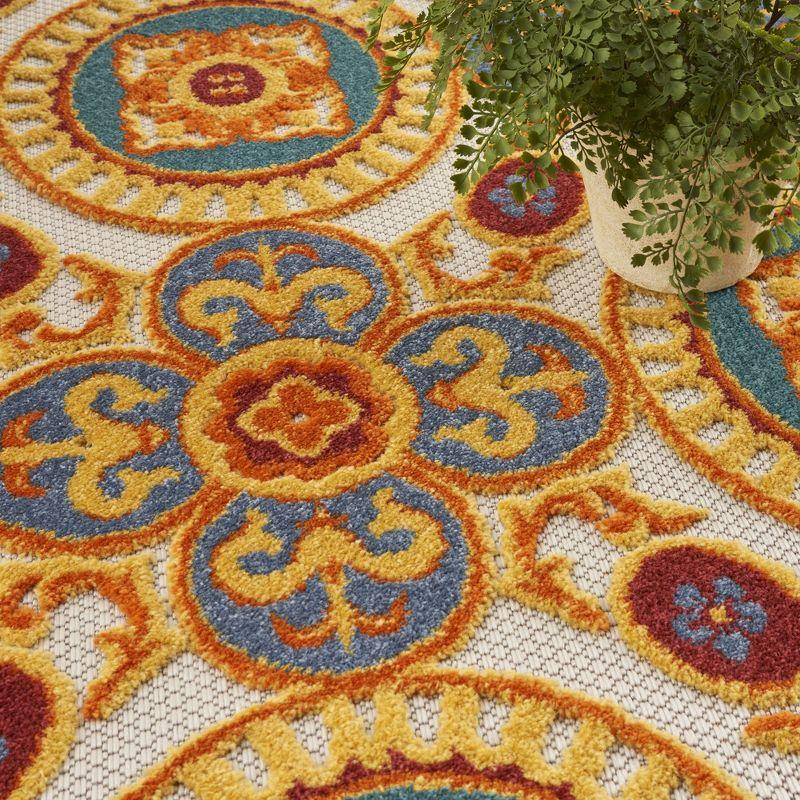 Lark Manor™ Isalia 5'3" X 7'5" Multicolor Tropical Rug