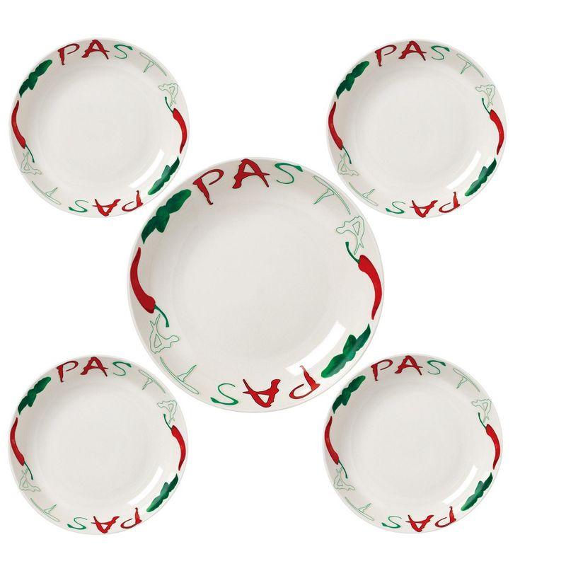 Lorren Home Trends Lorren Home Trends Porcelain China Pasta Dish