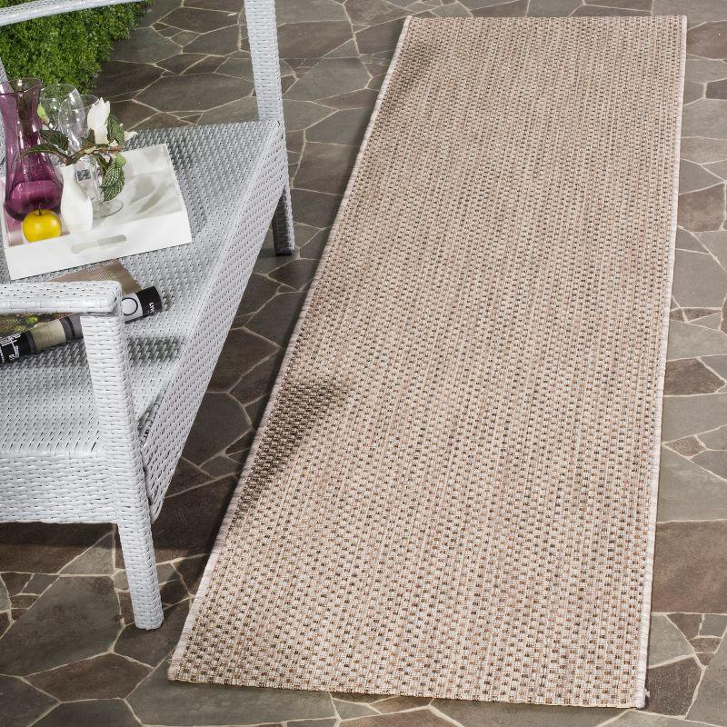 Courtyard CY8521 Power Loomed Indoor/Outdoor Accent Rug - Beige/Brown - 2'x3'7" - Safavieh.