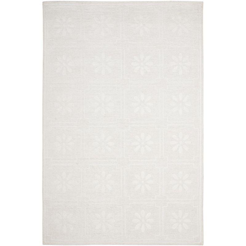 Martha Stewart Rugs Martha Stewart Hand Knotted Linen Floral Rug