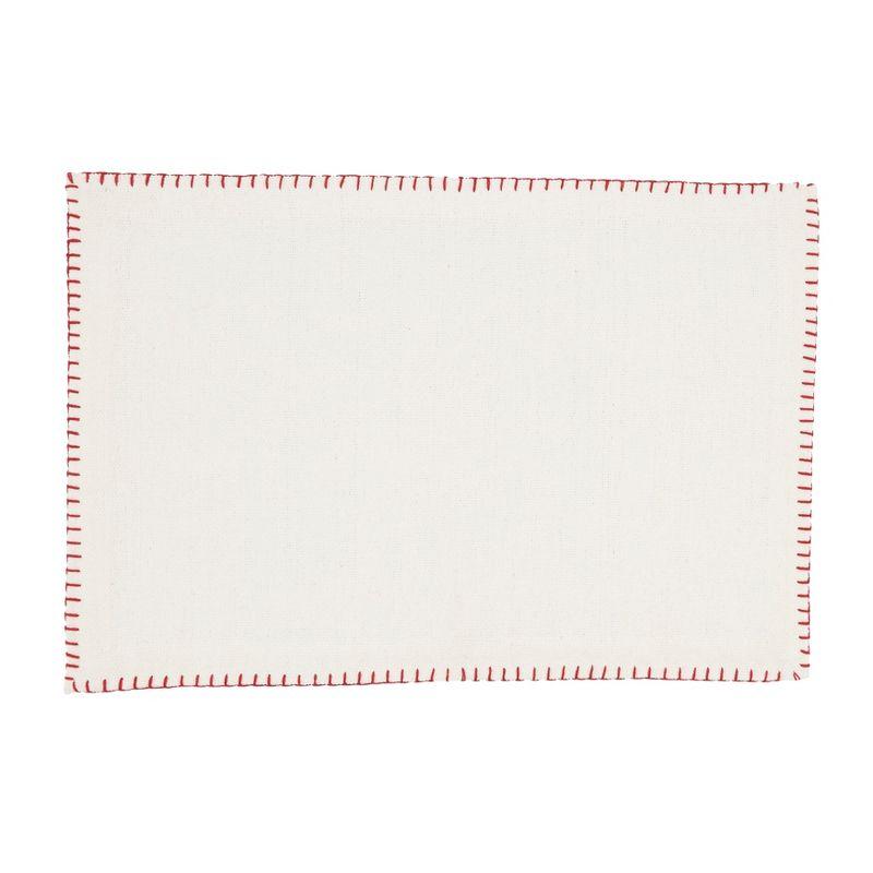 Saro Ivara Cotton Rectangle Placemat (Set of 12)