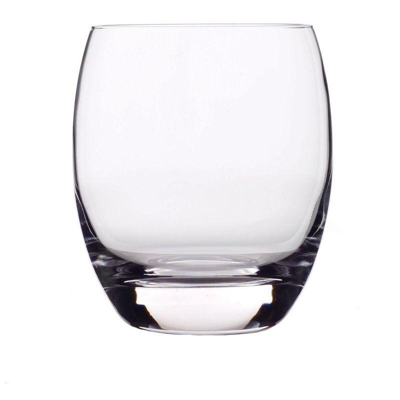 Luigi Bormioli Crescendo 15.5-Ounce Drinking Glasses, 4-Piece, 15.5 oz.