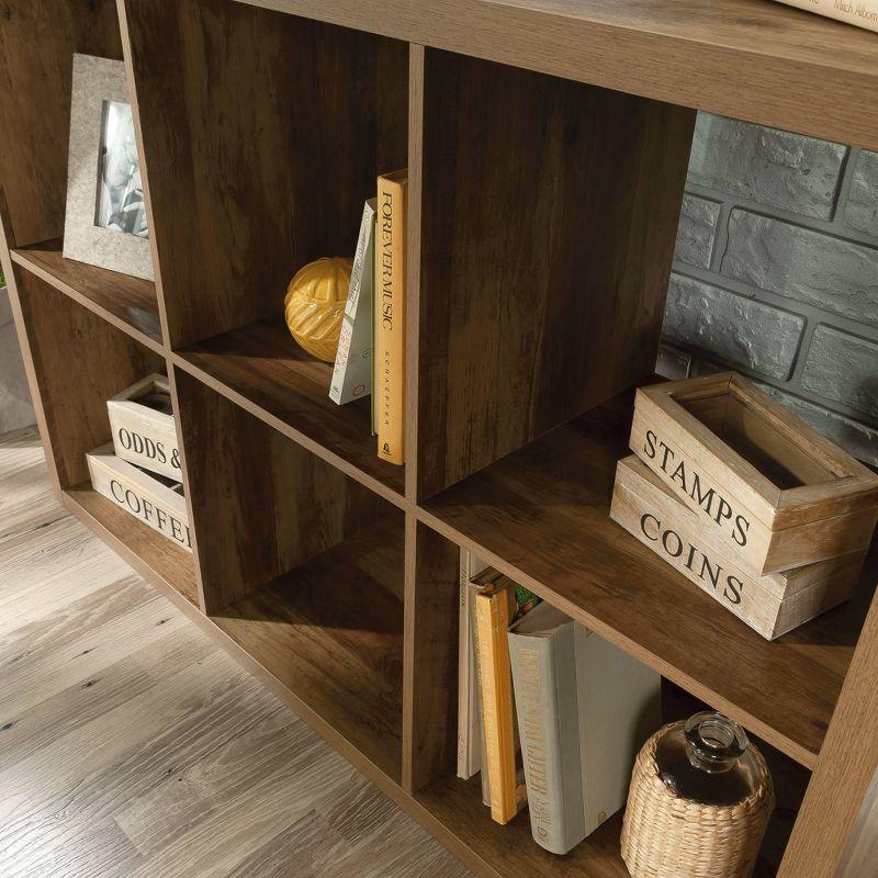 Rural Pine 6-Cube Adjustable Organizer Storage Bookcase