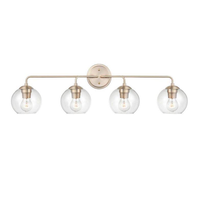 Millennium Lighting 4 - Light Vanity in  Modern Gold