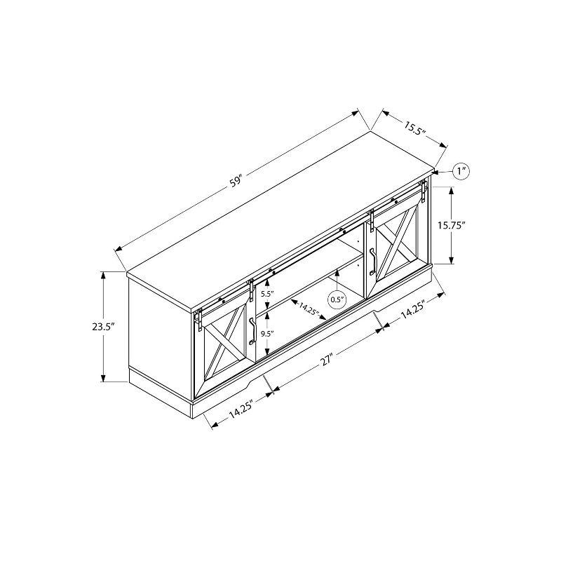 Bierman TV Stand for TVs up to 60"