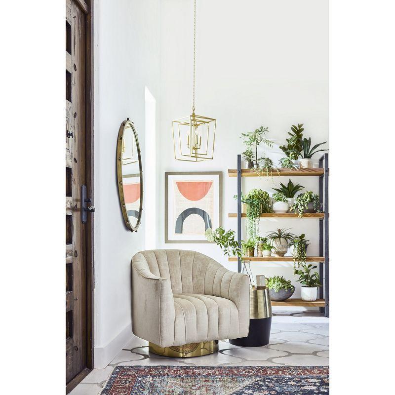 Everly Quinn Urbai Swivel Accent Chair