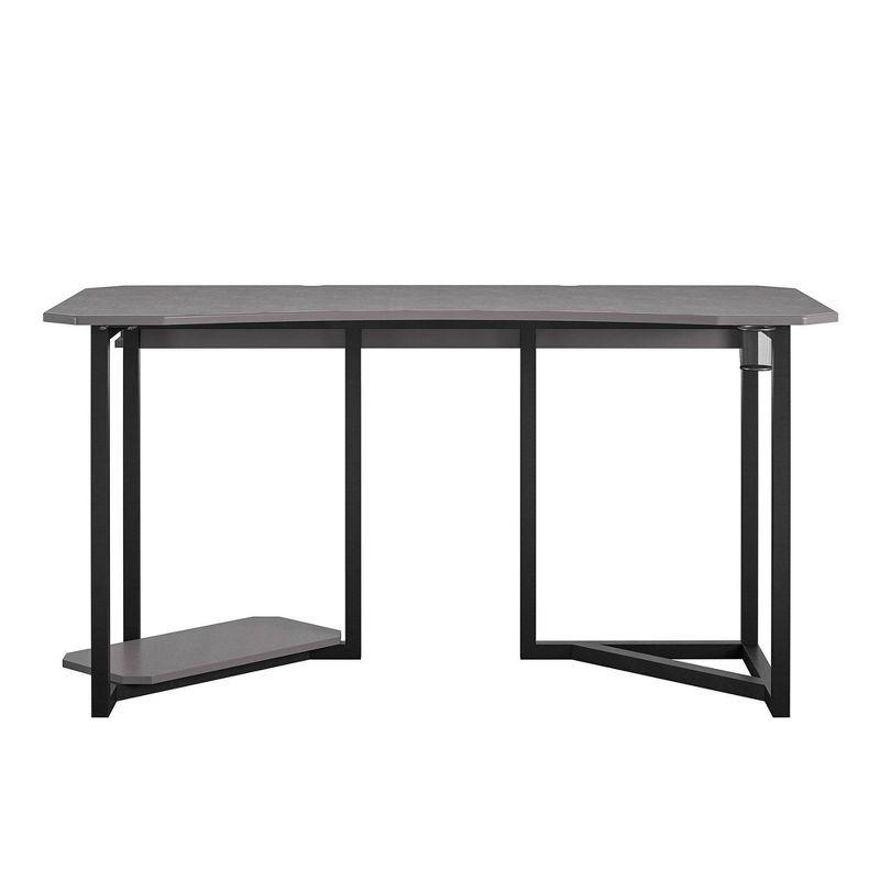 Quest Gaming Desk with CPU Stand