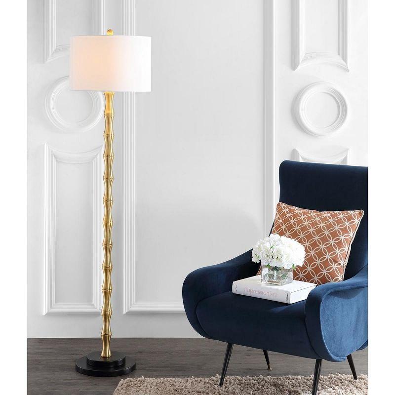 Kolten Floor Lamp - FLL4045 - Brass - Safavieh