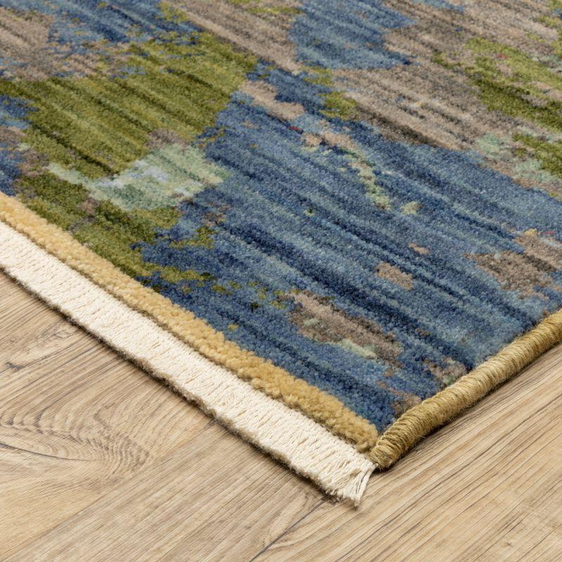 Oriental Weavers Soleri SOL04 Beige/ Multi Indoor Area Rug - 5'3" x 7'6"