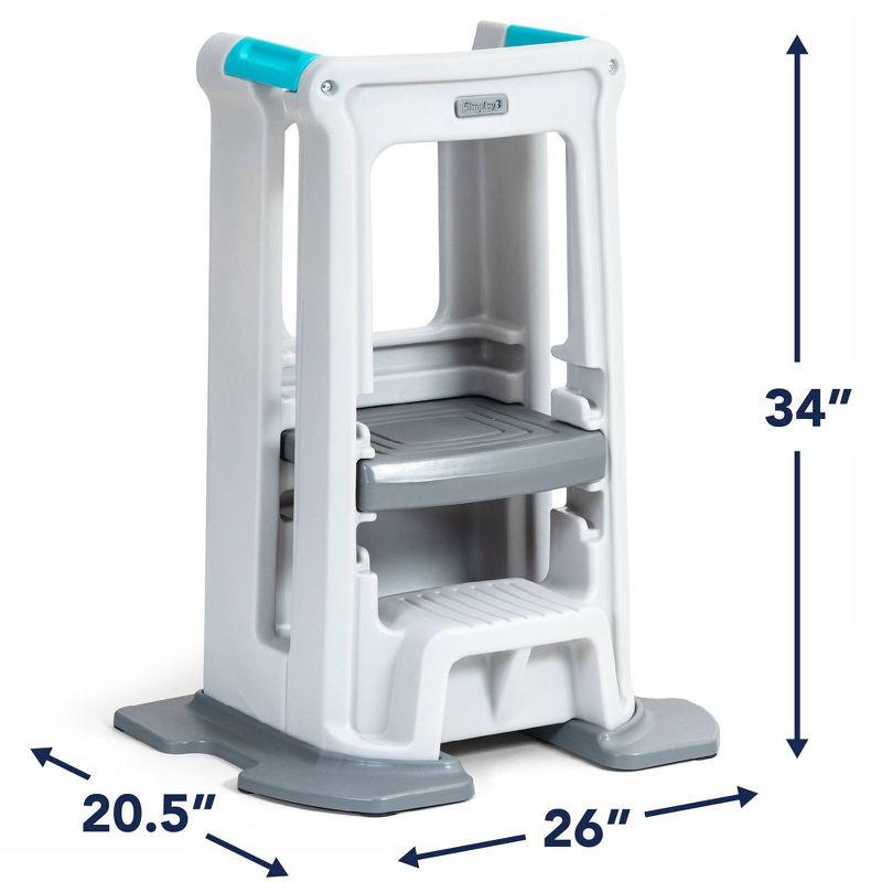 Toddler Tower Adjustable Stool - Simplay3