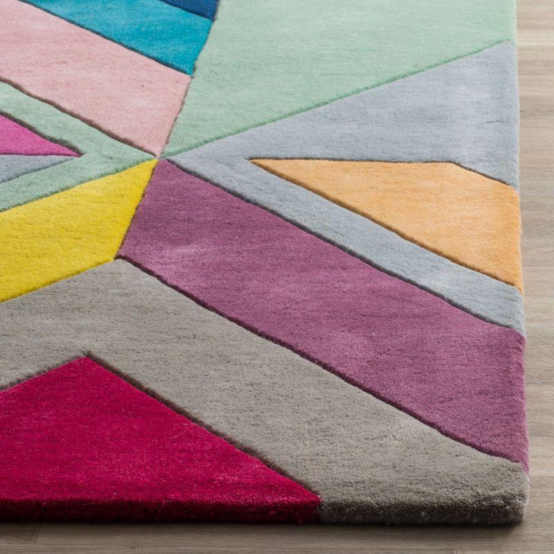 Fifth Avenue FTV112 Hand Tufted Runner Rug - Gray/Multi - 2'3"x9' - Safavieh.