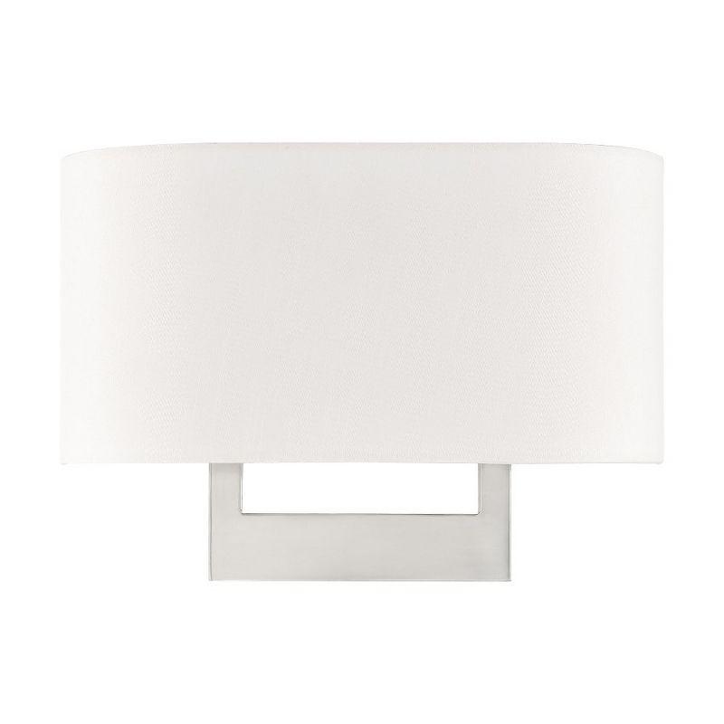 Livex Lighting Hayworth 2 - Light Wall Light in  Brushed Nickel