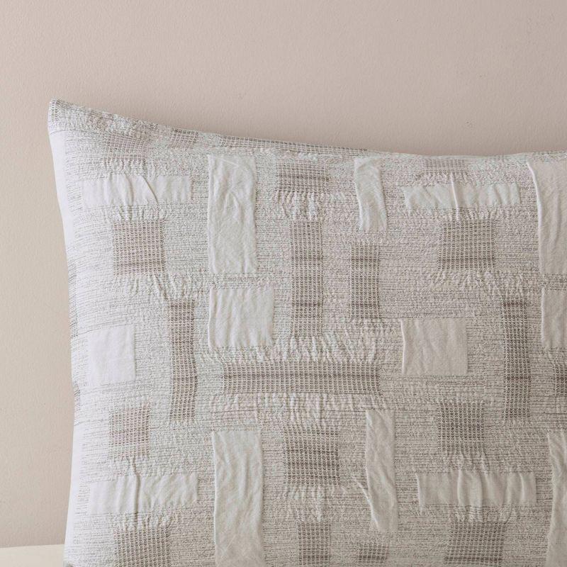 INK+IVY Cairo 3 Piece Cotton Jacquard Duvet Set