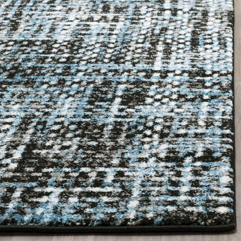 Porcello PRL6941 Power Loomed Indoor Area Rug - 8'x10' - Charcoal/Blue - Safavieh