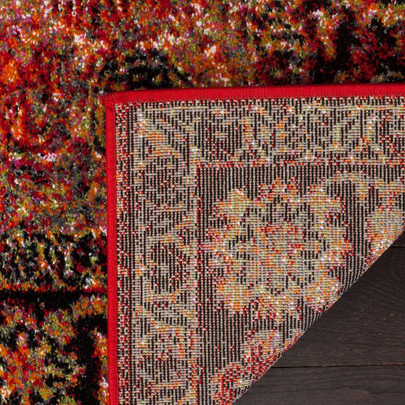 Vintage Hamadan VTH219 Power Loomed Indoor Runner Rug - Red/Multi - 2'3"x18' - Safavieh
