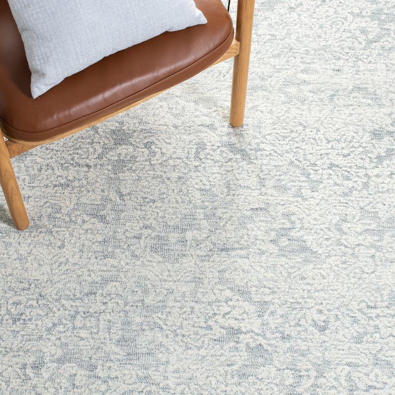 Metro MET805 Hand Tufted Area Rug - Light Grey - 4'x6' - Safavieh.