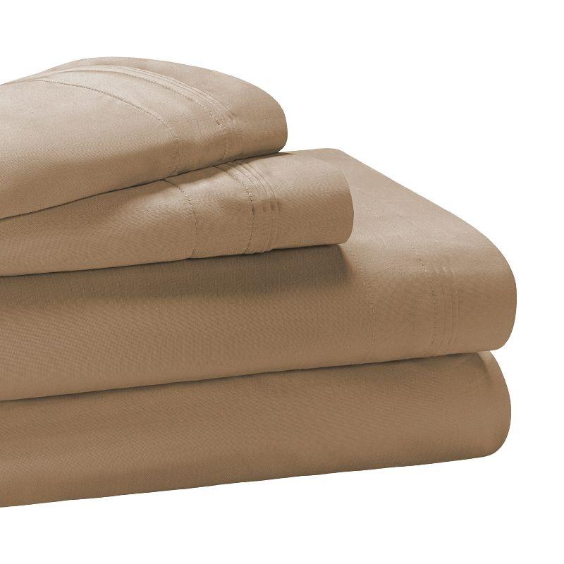 Luxury Egyptian-Quality Cotton 650 Thread Count Sateen Sheet Set