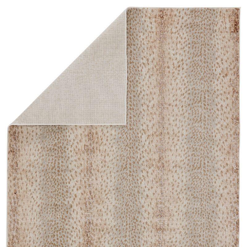 Jaipur Living 6'7"x9'6" Axis Animal Area Rug Tan/Gray