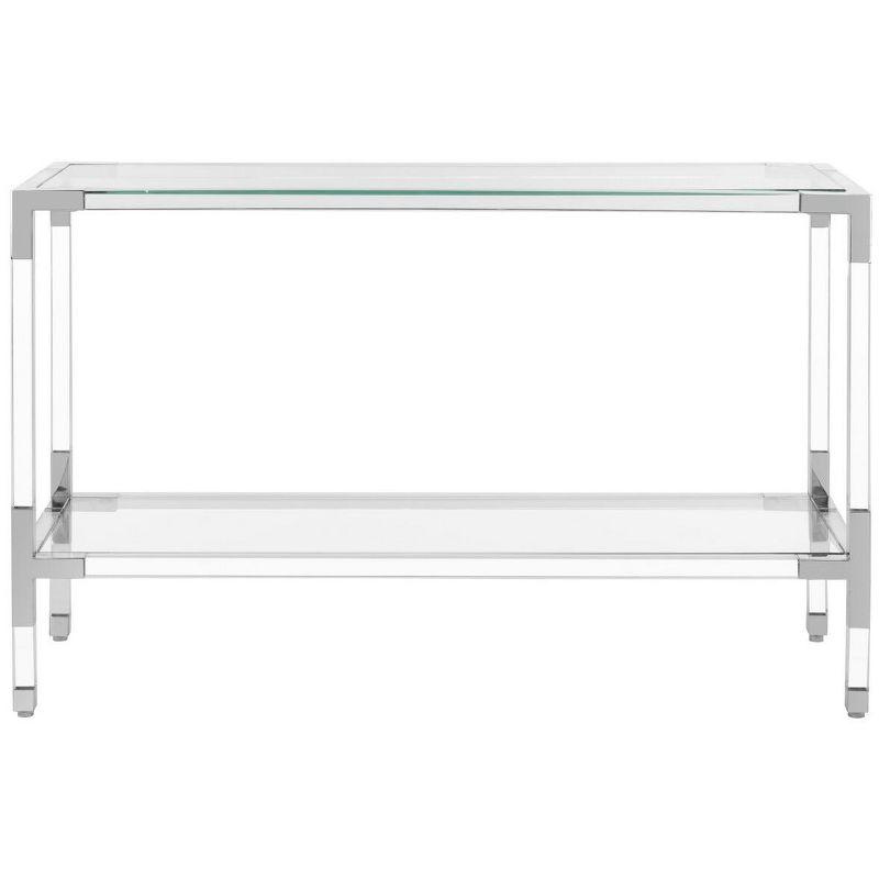 Arverne Console Table - Silver - Safavieh