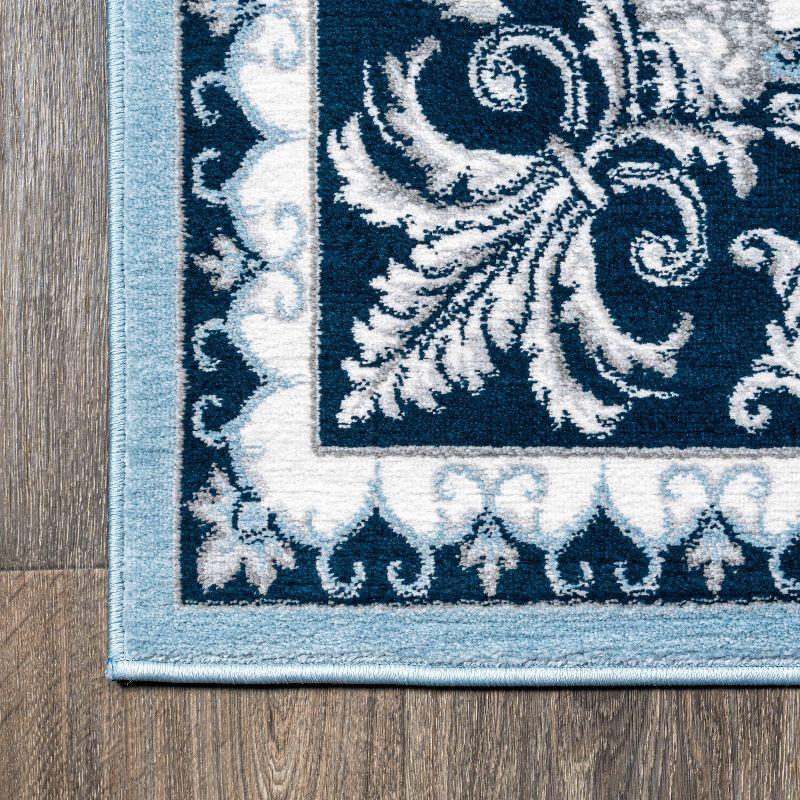 Acanthus French Border Area Rug - JONATHAN Y