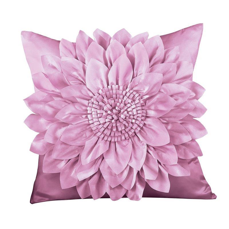 Floral Reversible Pillow Cover