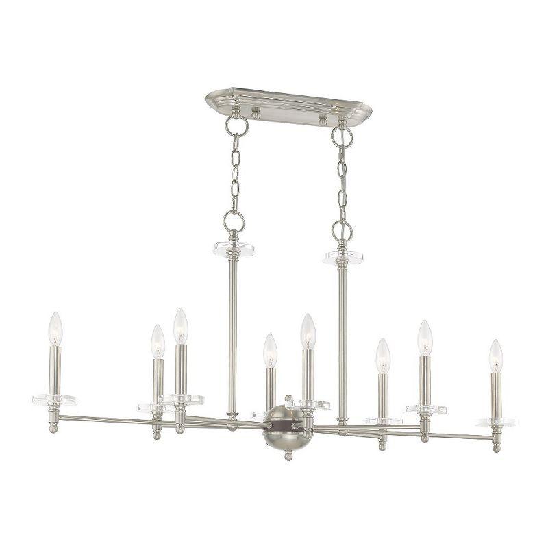 Willa Arlo™ Interiors Christofer 8 - Light Dimmable Transitional Linear Chandelier