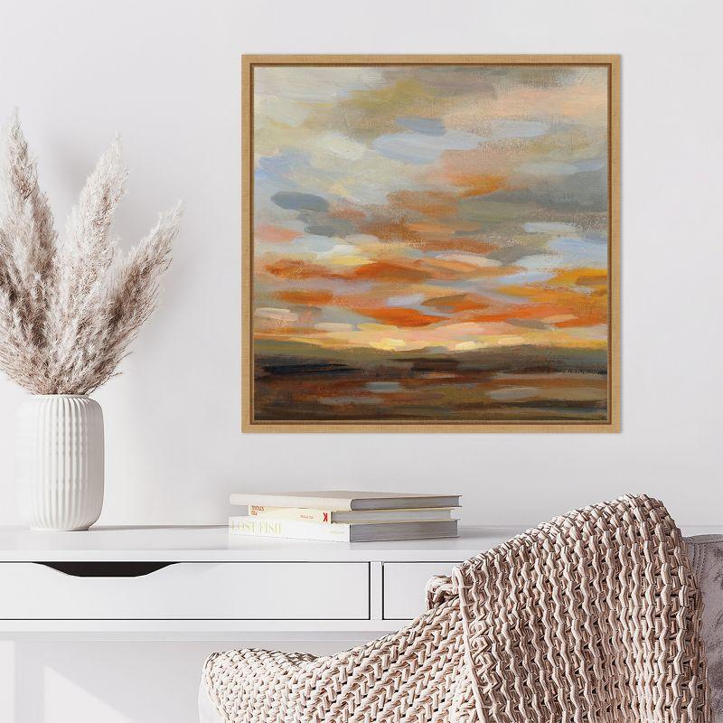 Amanti Art High Desert Sky II by Silvia Vassileva Canvas Wall Art Print Framed 22-in. x 22-in.