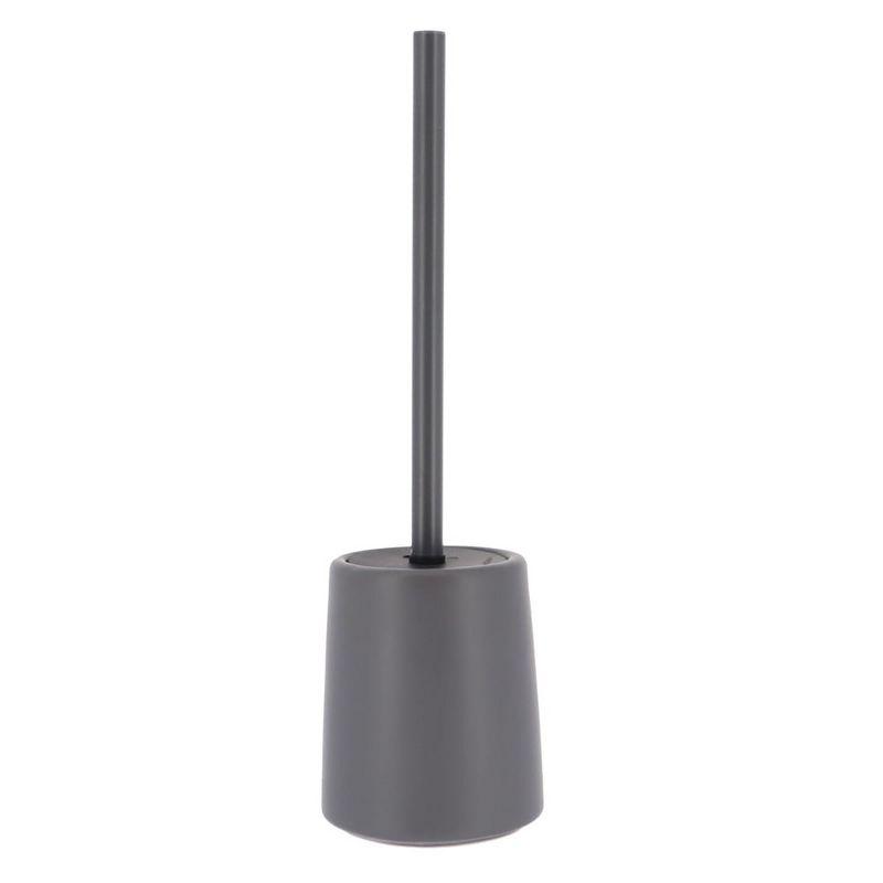 Evideco Smooth Ceramic Toilet Brush And Holder