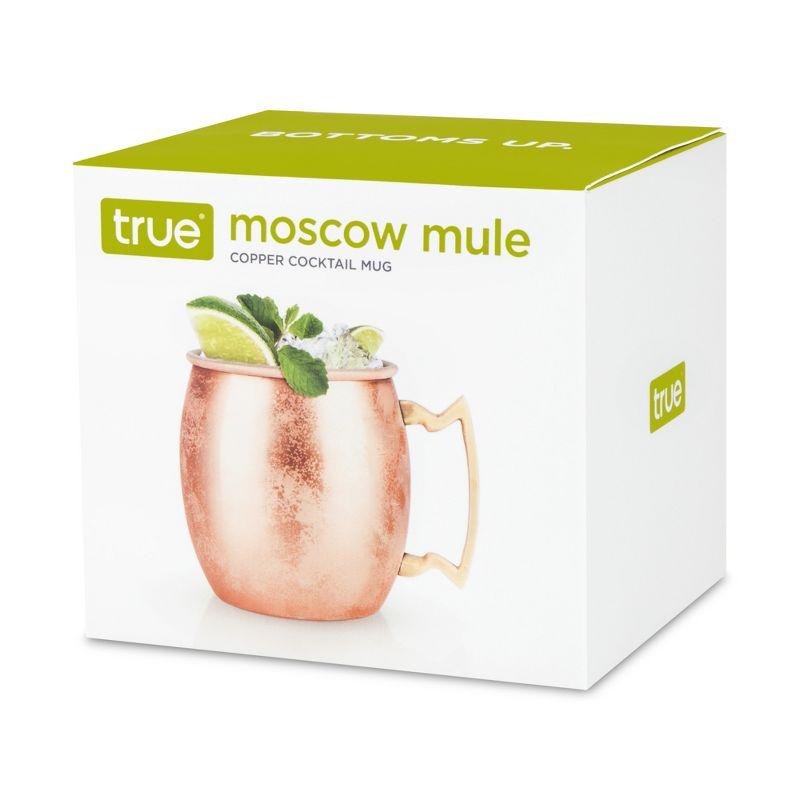 True Moscow Mule Mug, Stainless Steel, Copper Cups