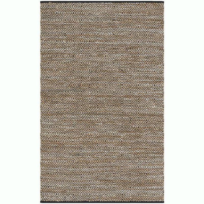 Vintage Leather VTL102 Hand Woven Indoor Area Rug - Beige - 5'x8' - Safavieh.