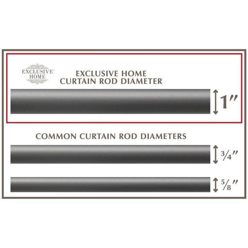 Exclusive Home Duke Curtain Rod