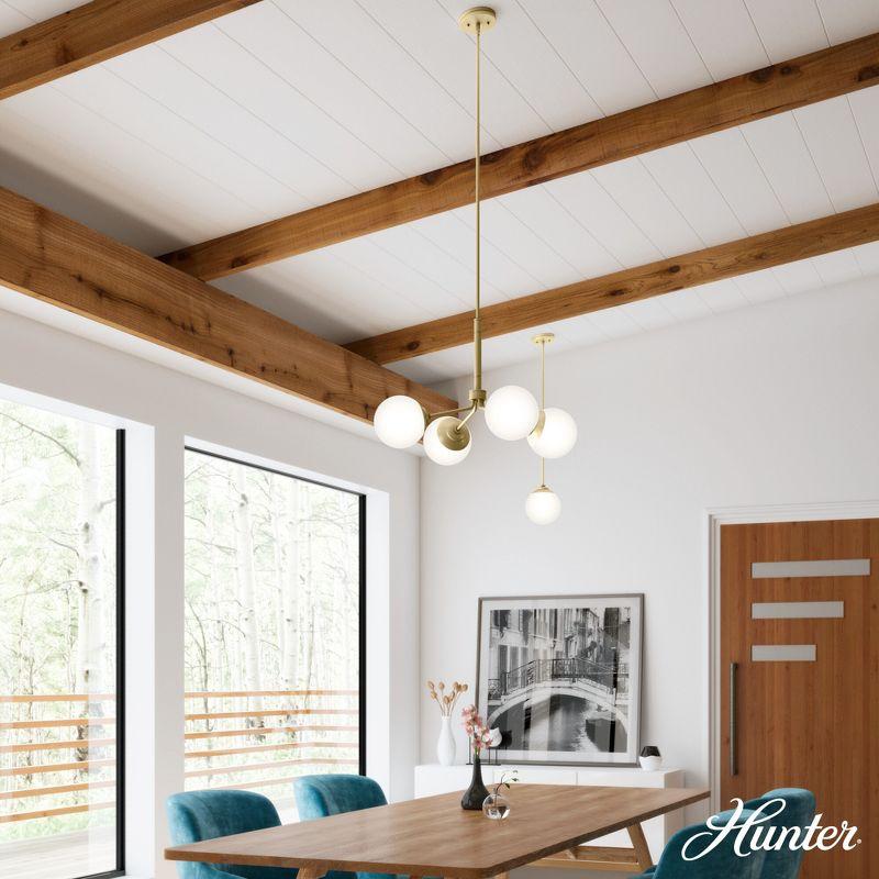 Hunter Fan Hepburn 4 - Light Sputnik Sphere Chandelier