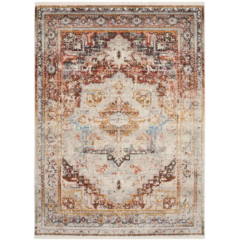 Vintage Persian VTP438 Power Loomed Indoor Area Rug - Cream/Multi - 5'x7'6" - Safavieh