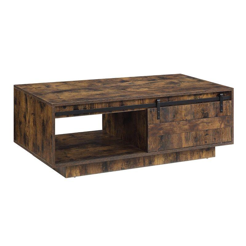 Acme Furniture Bellarosa Coffee Table Rustic Oak Finish