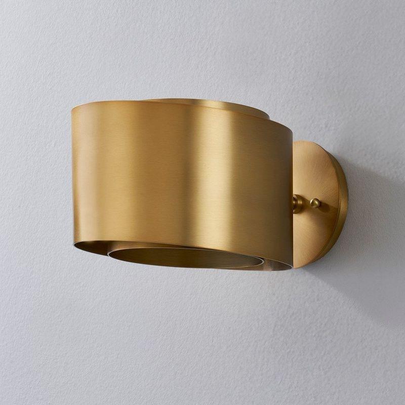Roux Sconce by Colin King x Troy Lighting - Brass