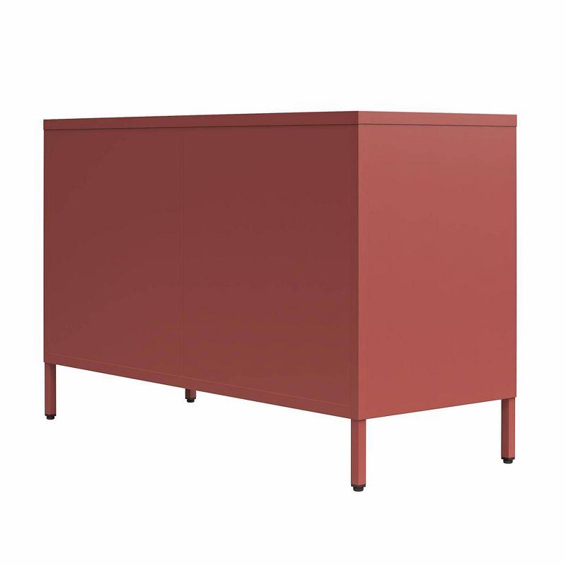 Channing 25.2" Tall Steel 2 - Door Accent Cabinet