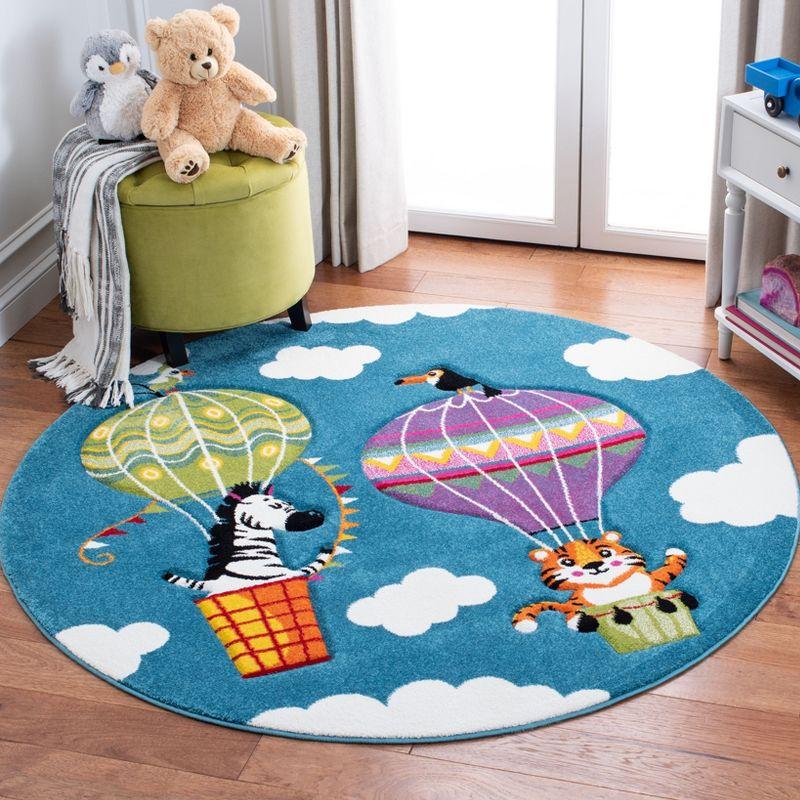 Carousel Kids CRK118 Power Loomed Area Rug  - Safavieh