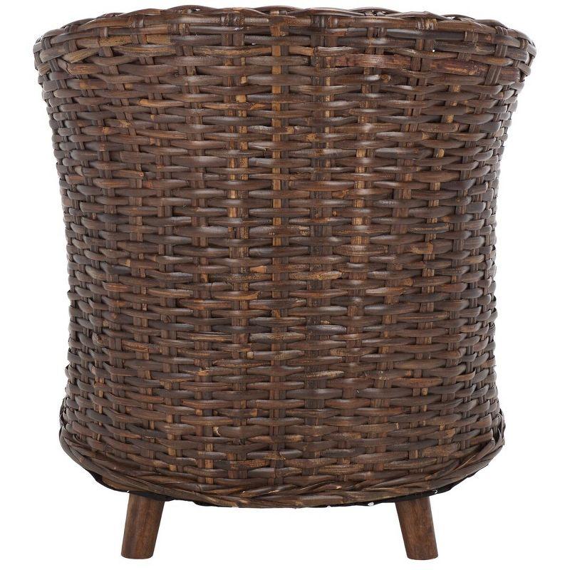 Omni Rattan Barrel Chair  - Safavieh