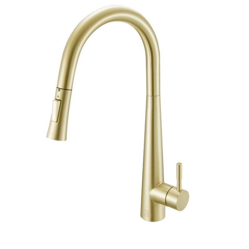 Elegant Lighting Lucas Pull Down Spray Kitchen Faucet