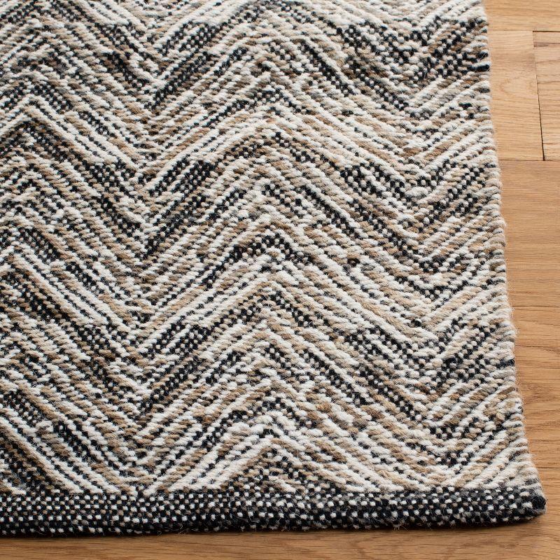 Kilim KLM729 Flat Weave Area Rug - Beige/Black - 8'x10' - Safavieh