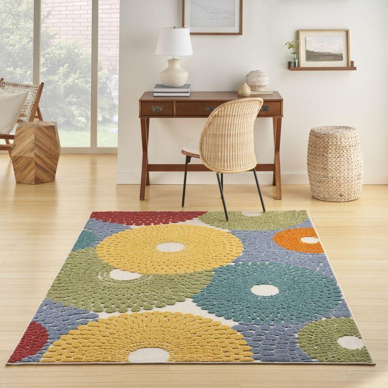 Nourison Aloha Bold Geometric Indoor Outdoor Rug