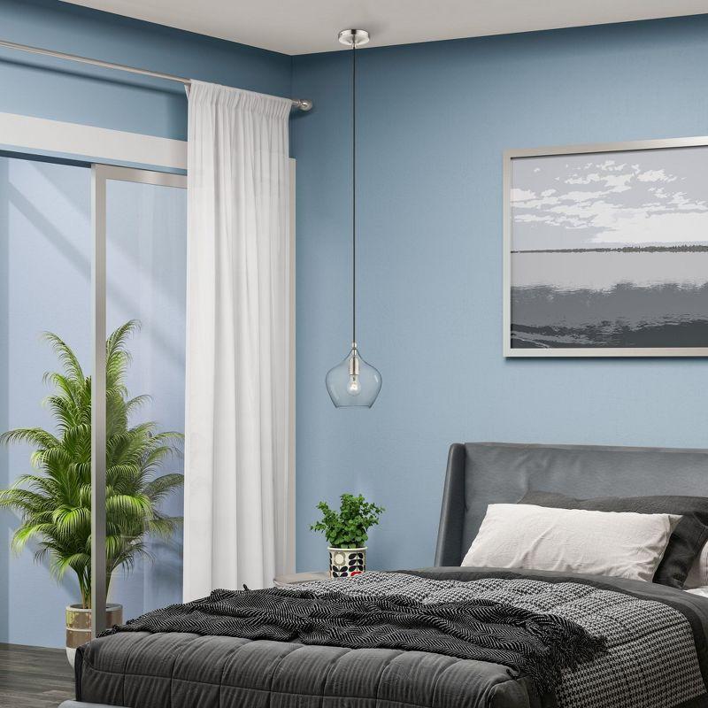 Livex Lighting Pendants 1 - Light Pendant in  Brushed Nickel