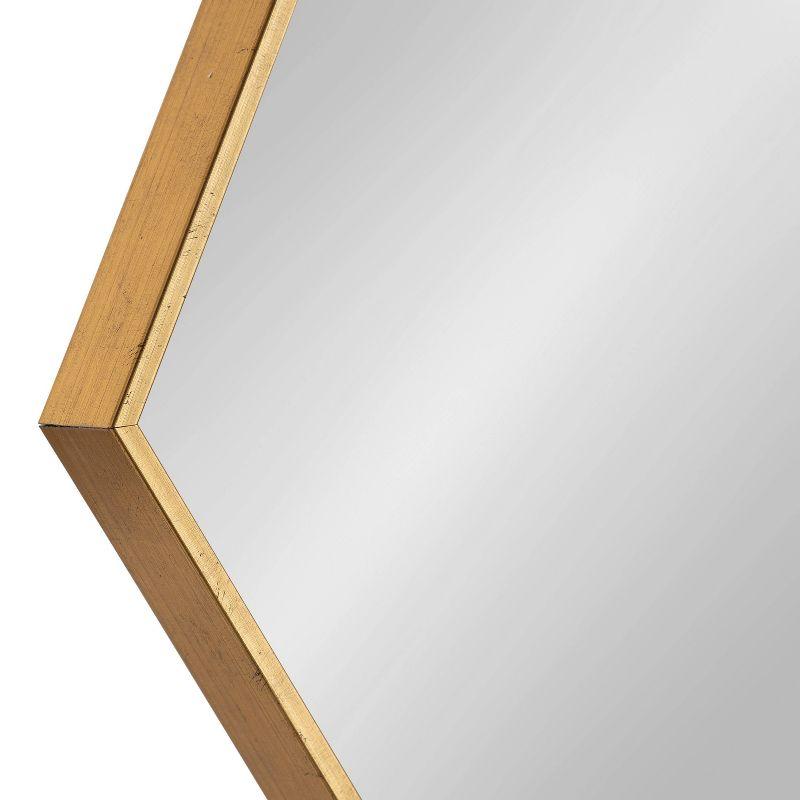 3pc 14&#34; x 16&#34; Rhodes Wall Mirror Set Gold - Kate &#38; Laurel All Things Decor