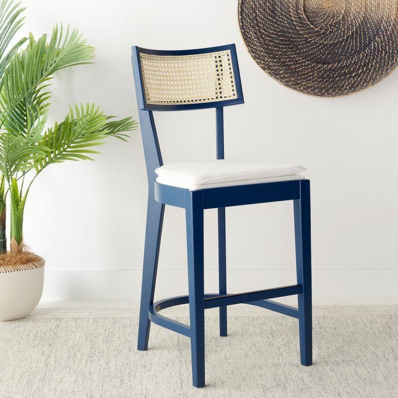 Galway Cane Counter Stool  - Safavieh