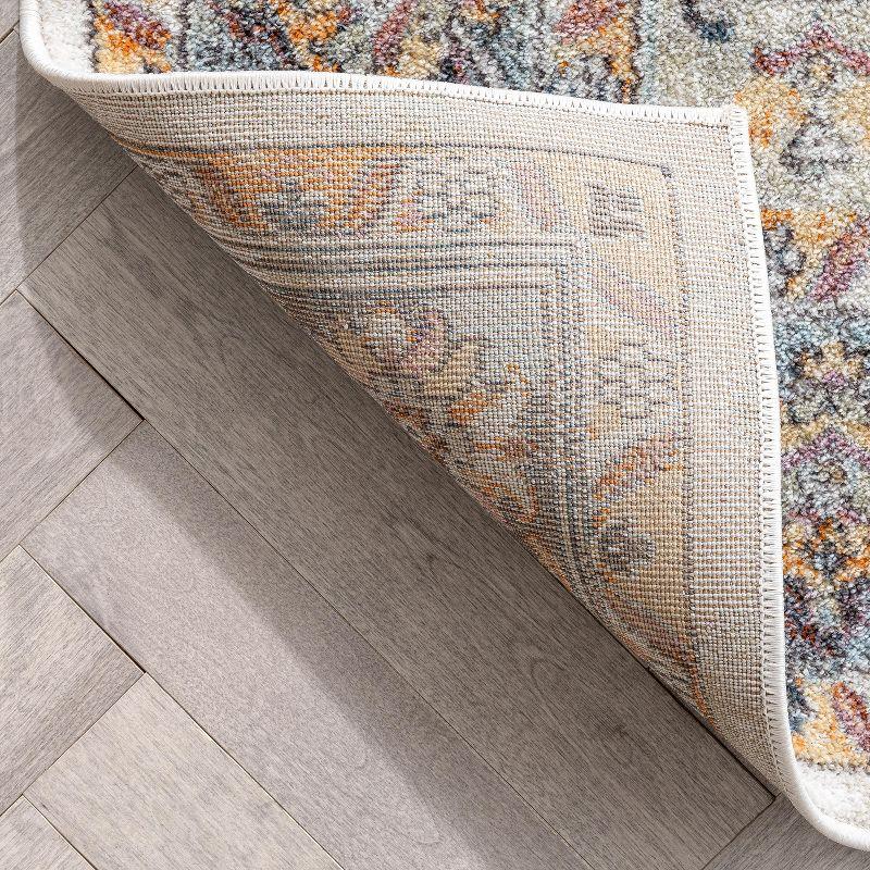 Rodeo Carno Multicolor Synthetic Bohemian Area Rug